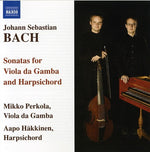 the album cover for Mikko Perkola - Sonatas for Viola Da Gamba & Harpsichord