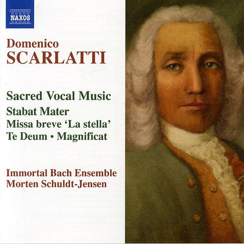 the album cover for Morten Schuldt-Jensen - Sacred Vocal Music / Stabat Mater / Missa Breve