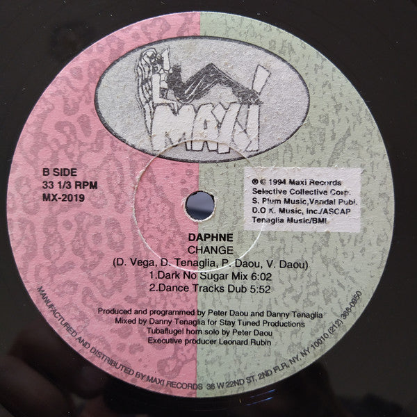 Daphne : Change (2x12")