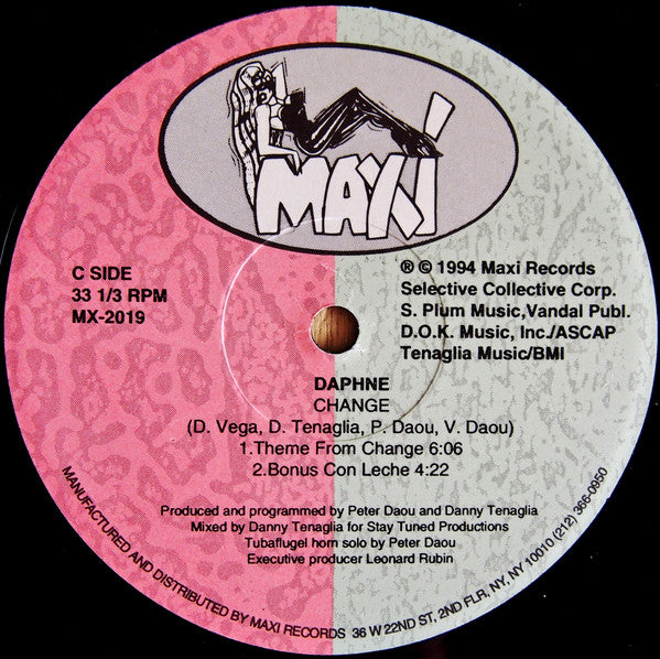 Daphne : Change (2x12")