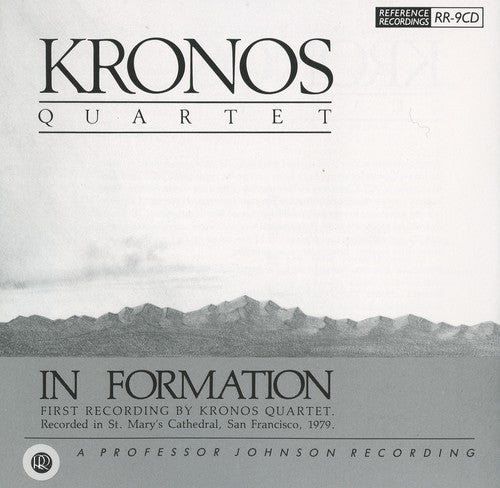 the album cover for The Kronos Quartet - In Formation