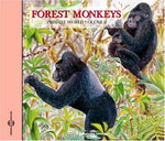 the album cover for NATURAL ATMOSPHERES - Forest Monkeys: Primate World, Vol. 2