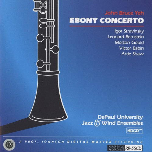 the album cover for John Bruce Yeh - Ebony Concerto
