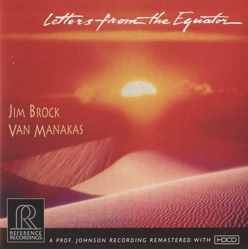 the album cover for Jim Brock - Letters from the Equator