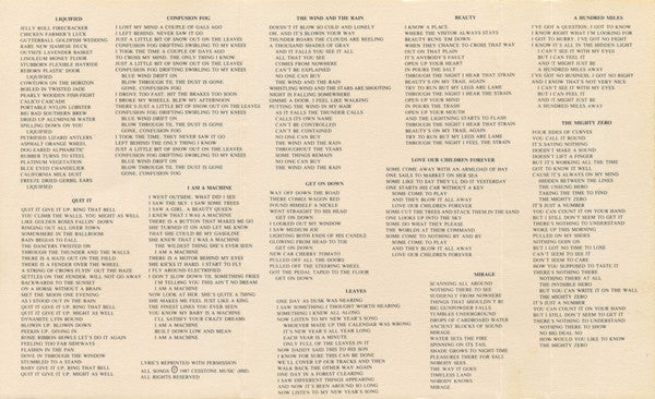 Meat Puppets : Mirage (Cass, Album, Tra)