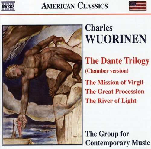 the album cover for Group For Contemporary Music - Dante Trilogy: Mission of Virgil / Great Procession / River Of Light