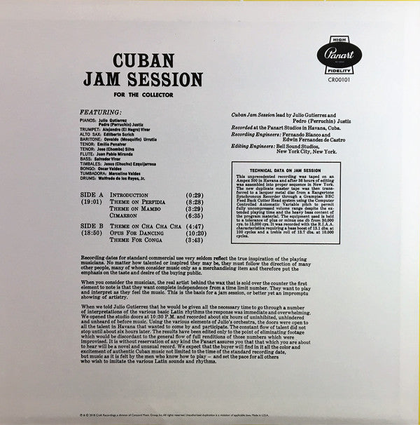Various : The Complete Cuban Jam Sessions (5xLP + Box, Comp)