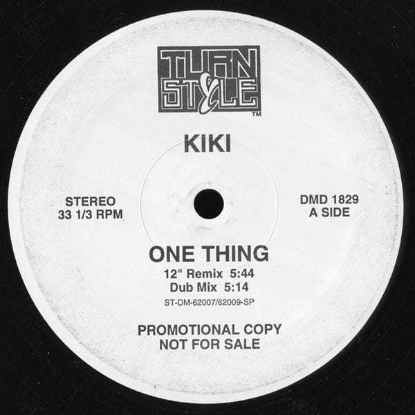 Kiki (11) : One Thing (12", Promo)