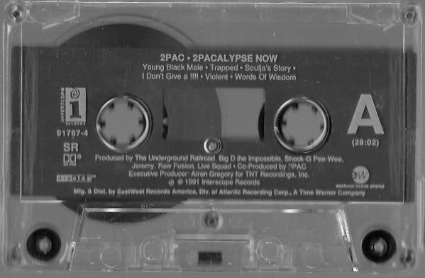 2Pac : 2Pacalypse Now (Cass, Album, SR,)