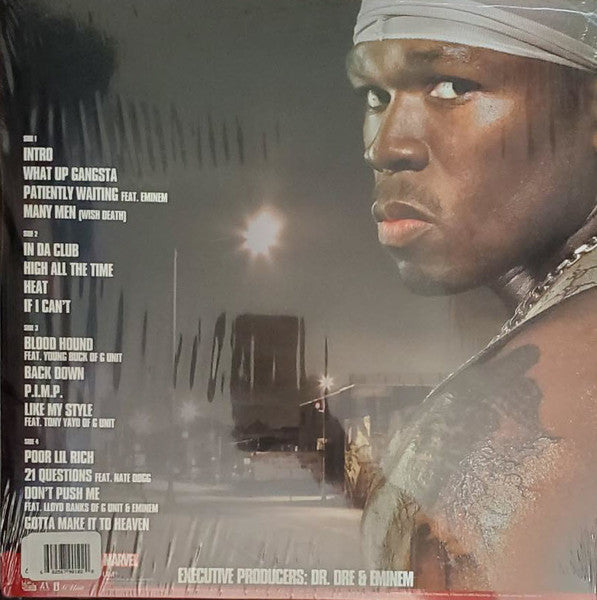 50 Cent : Get Rich Or Die Tryin' (2xLP, Album, Ltd, RE, Red)