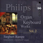 the album cover for P. PHILIPS - Complete Organ & Keyboard Wo