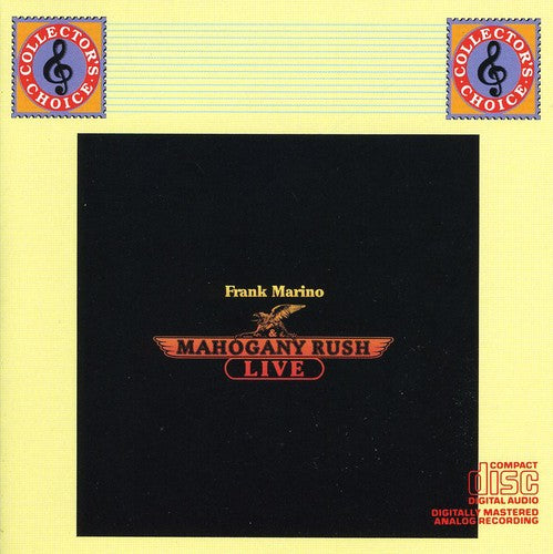 Frank Marino - Frank Marino and Mahogany Rush - Live (CD)