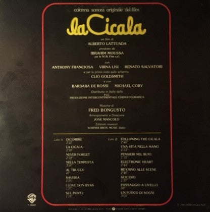 Fred Bongusto : La Cicala (LP, Album)