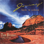 the album cover for Tom Barabas - Journey Back to Sedona