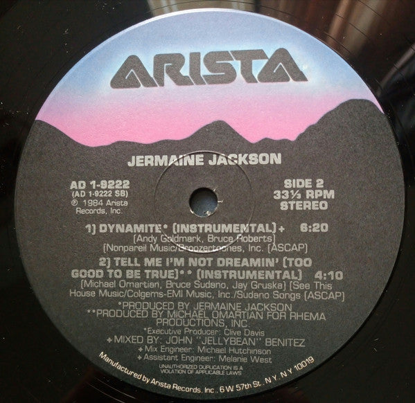 Jermaine Jackson : Dynamite (12")