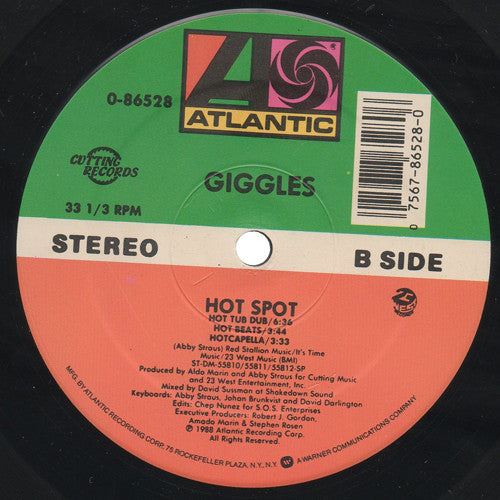 Giggles : Hot Spot (12", Single)