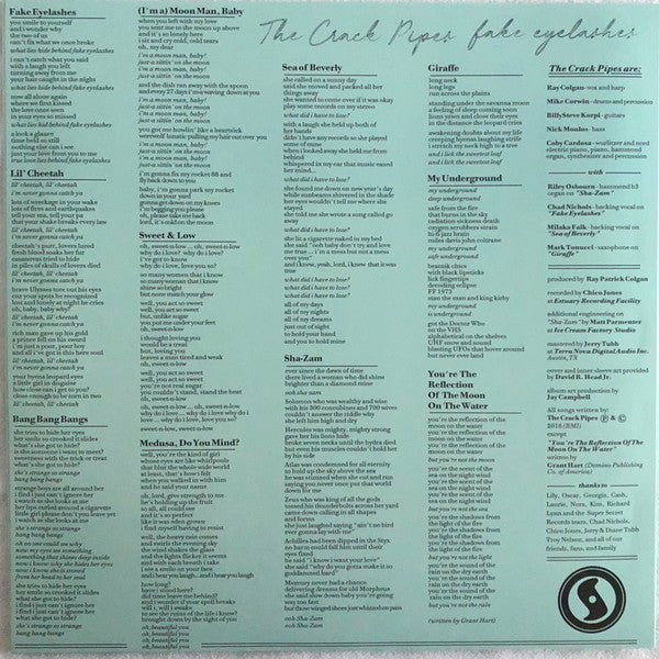 The Crack Pipes : Fake Eyelashes (LP, Album)