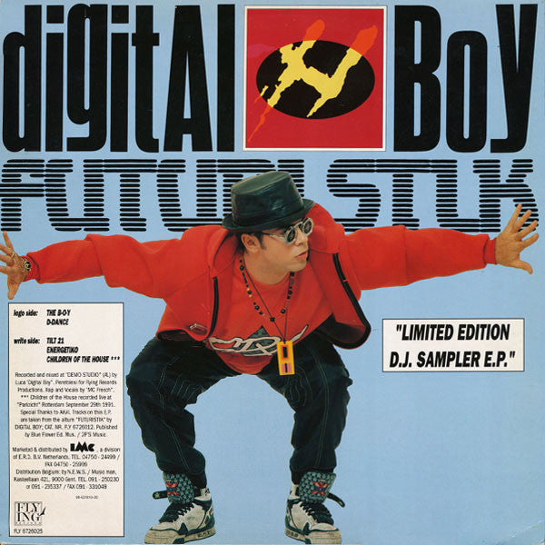 Digital Boy : Futuristik E.P. (12", EP, Ltd)