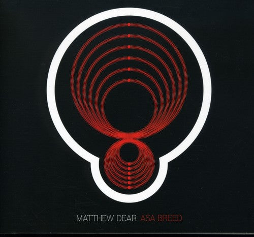 the album cover for Matthew Dear - Asa Breed-Black Edition