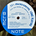 Johnny Griffin : Introducing Johnny Griffin (LP, Album, Mono, Ltd, RE, SRX)