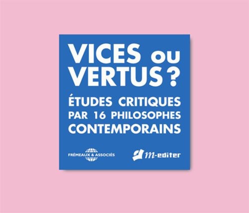 the album cover for 16 Philosophes Contemporains - Vices Ou Vertus