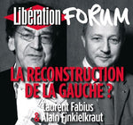 the album cover for Laurent Fabius/Alain Finkielkraut - La Reconstruction De La Gauche