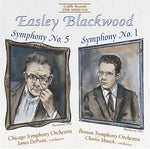 the album cover for CHARLES MUNCH - Symphonies 1 & 5