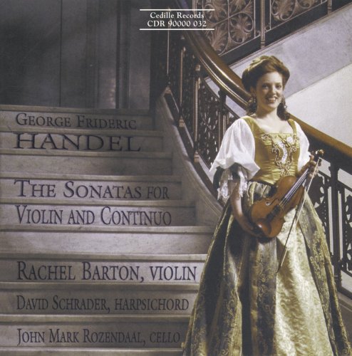 the album cover for David Schrader - Violin Sonatas