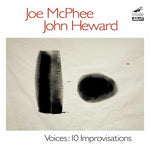 the album cover for Mcphee/Heward - Voices: Ten Improvisations