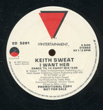Keith Sweat : I Want Her (12", Promo)