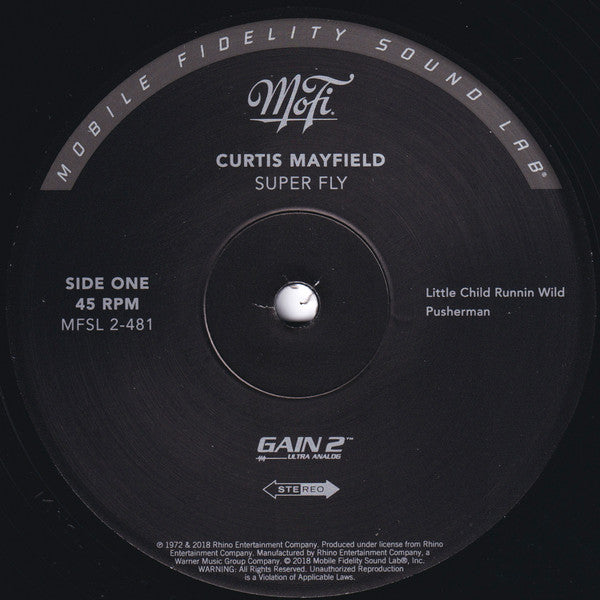 Curtis Mayfield : Super Fly (2x12", Album, Ltd, Num, RE, RM, 180)