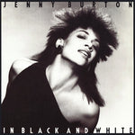 the album cover for Jenny Burton - In Black and White