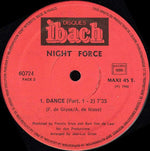 Night Force (3) : Dance (Part One And Two) (12", Maxi)