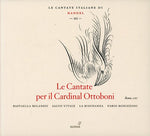 the album cover for Handel / Milanesi / Vitale / Risonanza / Bonizzoni - Cantate Per Il Cardinal Ottoboni: Italian III
