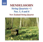 the album cover for New Zealand String Quartet - String Quartets 1 Nos 1 4 & 6