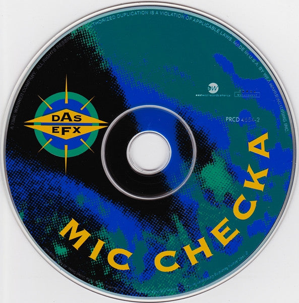 Das EFX : Mic Checka (CD, Single, Promo)