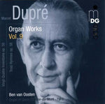 the album cover for M. DUPRE - Organ Works 9 / Vingt-Quatre Inventions Op 50