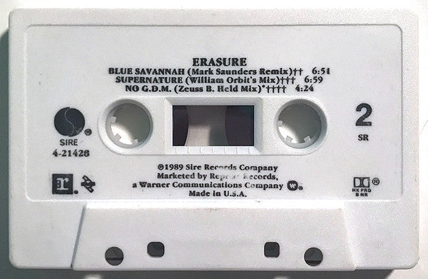 Erasure : Blue Savannah (Cass, Maxi, SR,)