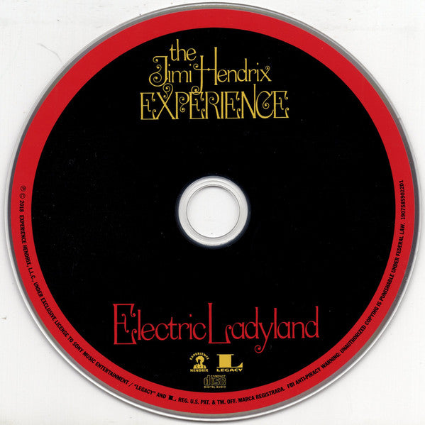 The Jimi Hendrix Experience : Electric Ladyland (CD, Album, RE, RM + CD + CD + Blu-ray, Blu-ray-A, )