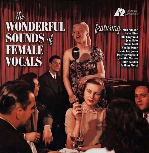 Various : The Wonderful Sounds Of Female Vocals (2xLP, Comp, Num, RE, RM, Sil)