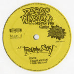 Dread Flimstone And The Modern Tone Family* Featuring Sugar Minott : Trouble In The City (12")