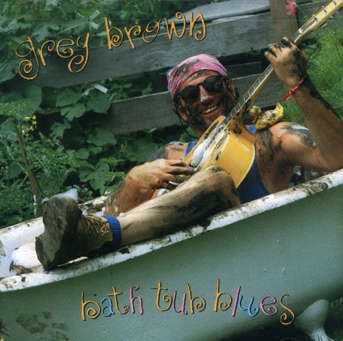 the album cover for Greg Brown - Bathtub Blues