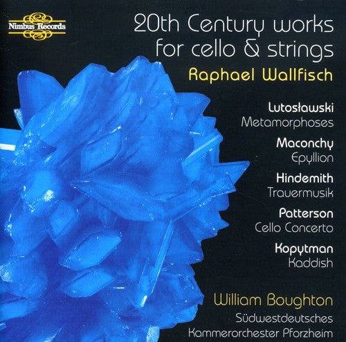 the album cover for RAPHAEL WALLFISCH - Wallfisch, Raphael : 20th Century Works for Cell