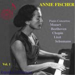 the album cover for Annie Fischer - Great Performances 1