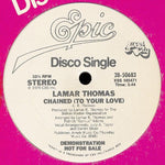 Lamar Thomas : Chained (To Your Love) (12", Single, Promo)
