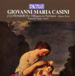 the album cover for Francesco Tasini - Organ Works Op 3