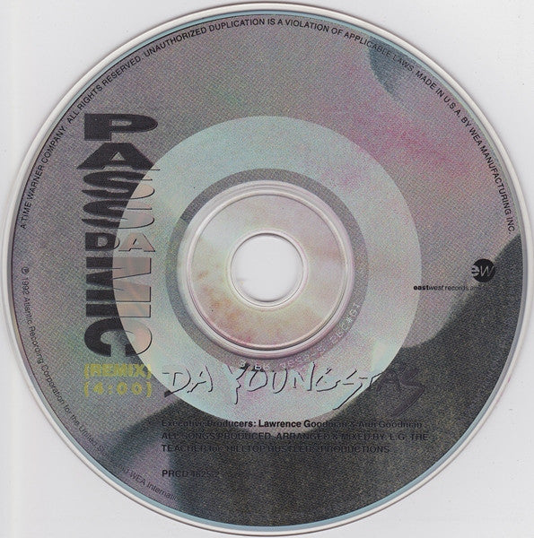 Da Youngsta's : Pass Da Mic (Remix) (CD, Single, Promo)