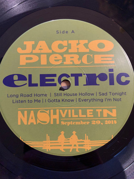 Jackopierce : Nashville, TN September 29, 2018 (LP, Album, Ltd, Num)