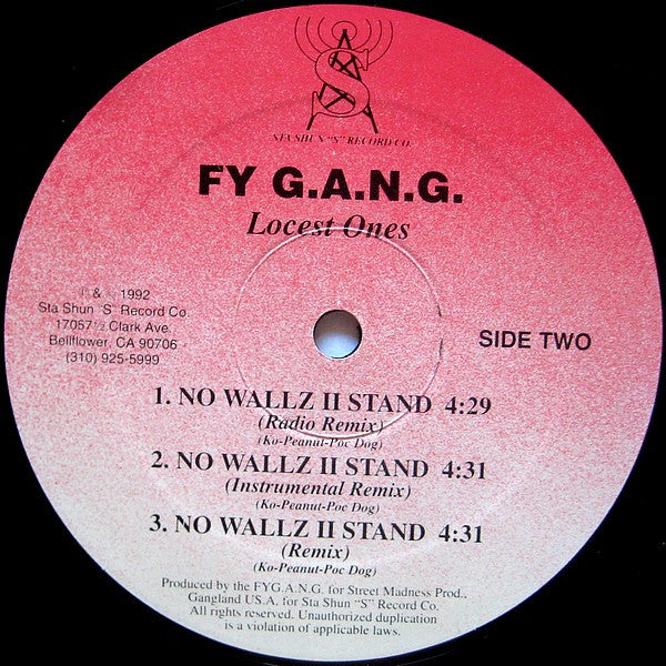FY G.A.N.G. : Locest Ones (12")