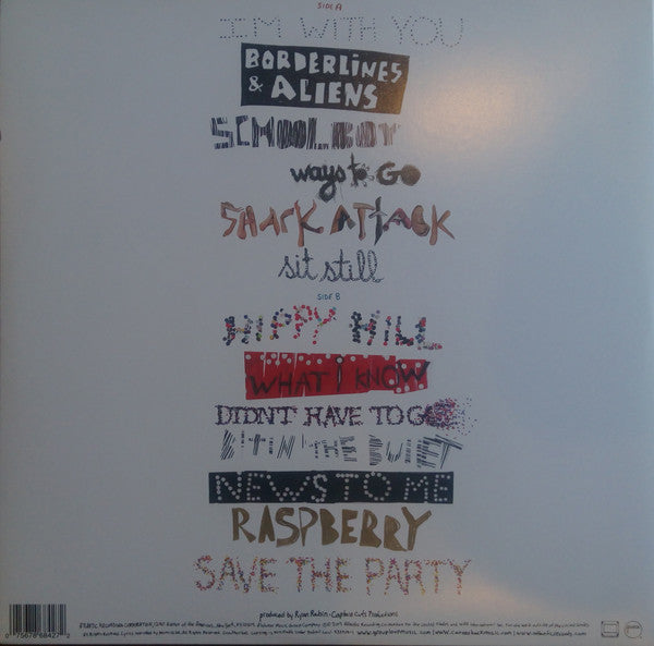 Grouplove : Spreading Rumours (LP, Album, Whi)